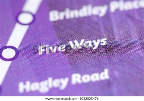 Five Ways Station Birmingham Metro Map Stock Photo 1033025476 Five Ways Station Birmingham Metro Map Stock Photo 1033025476