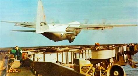 Footage Of C 130 Carrier Landing The Biggest Aircraft To Do So In Footage Of C 130 Carrier Landing The Biggest Aircraft To Do So In