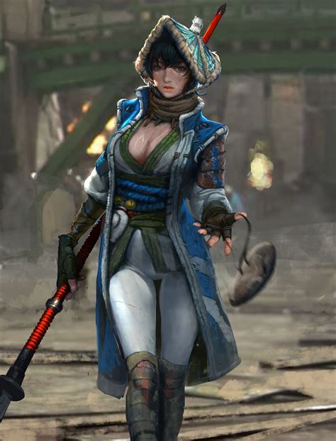 For Honor Nobushi Fanart Kim Junghun On Artstation At Https Www