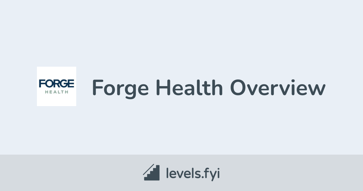 Forge Health Careers Levels Fyi Forge Health Careers Levels Fyi
