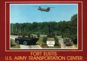 Fort Eustis Us Army Transportation Center Virginia Military Helicopter