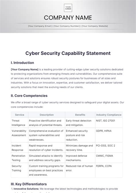 Free Cyber Security Templates To Edit Online Free Cyber Security Templates To Edit Online