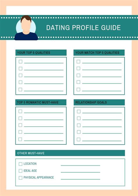 Free Sample Dating Profile Templates Printable Templates Your Go To