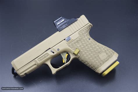 Full Custom Glock Model 19 Gen 5 Pistol With Optics Full Custom Glock Model 19 Gen 5 Pistol With Optics