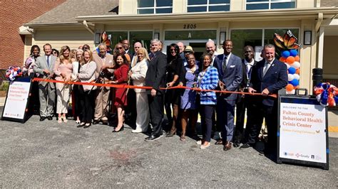 Fulton County Opens First Ever Publicly Funded Behavioral Health Crisis