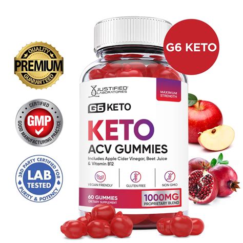 G6 Keto Acv Gummies Extra Strength 1000Mg Dietary Supplement Acid G6 Keto Acv Gummies Extra Strength 1000Mg Dietary Supplement Acid