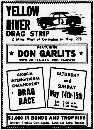 Georgia Drag Strip History Georgia Drag Strip History