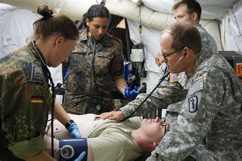 German Army Nurses Integrate With Hospital During Exercise Article German Army Nurses Integrate With Hospital During Exercise Article