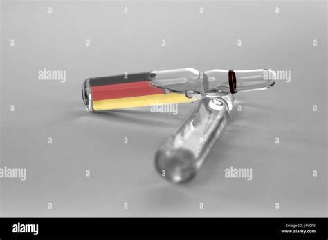 German Health Care Government Healthcare German Ampule Stock Image German Health Care Government Healthcare German Ampule Stock Image