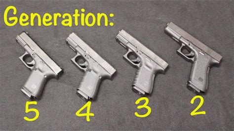 Glock 19 Gen Differences
