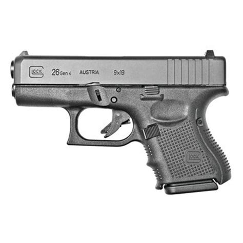 Glock 26 Gen 4 Semi Automatic 9Mm 3 46 Barrel 10 1 Rounds 669242 Glock 26 Gen 4 Semi Automatic 9Mm 3 46 Barrel 10 1 Rounds 669242