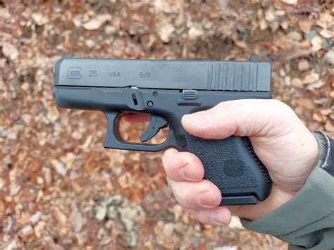 Glock 26 In Womans Hand Glock 26 In Womans Hand
