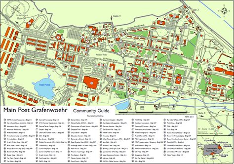 Grafenwoehr Germany Army Base Map Grafenwoehr Germany Army Base Map
