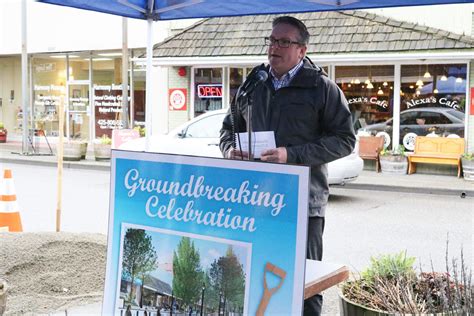 Groundbreaking Ceremony Held For Main Street Enhancement Project In Groundbreaking Ceremony Held For Main Street Enhancement Project In