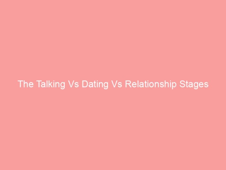 Hang Out vs Dating
