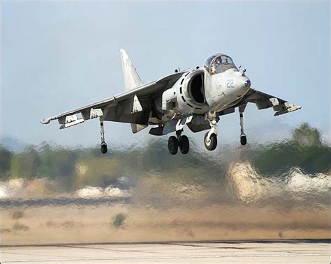 Harrier Jet Taking Off