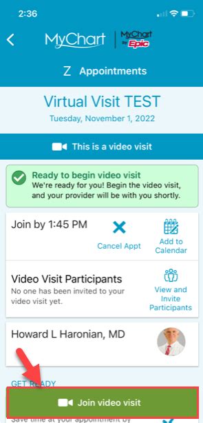 Hartford Healthcare Mychart