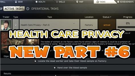 Health Care Privacy Part 6 Escape From Tarkov Quest Guide Youtube Health Care Privacy Part 6 Escape From Tarkov Quest Guide Youtube