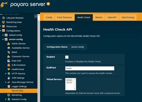 Health Check Api Payara Server Documentation Health Check Api Payara Server Documentation