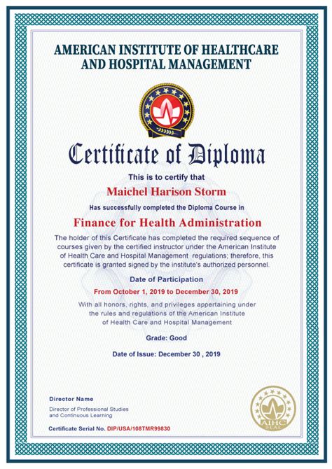 Healthcare Administration Certificate