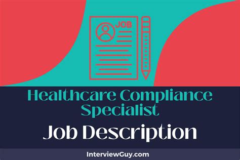 Healthcare Compliance Specialist Job Description Updated For 2025 Healthcare Compliance Specialist Job Description Updated For 2025