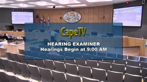 Hearing Examiner June 20 2023 City Of Cape Coral Free Download Hearing Examiner June 20 2023 City Of Cape Coral Free Download