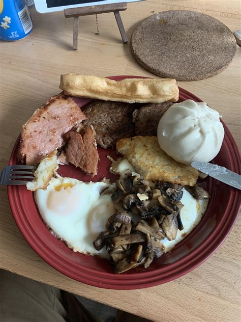 Homemade East Meets West Grand Slam Breakfast R Food Homemade East Meets West Grand Slam Breakfast R Food