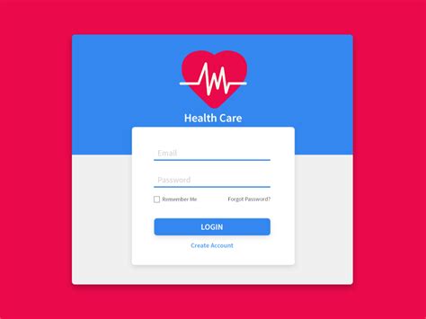 Hospital Health Care App Login Form By Abdul Aziz Ahwan On Dribbble Hospital Health Care App Login Form By Abdul Aziz Ahwan On Dribbble