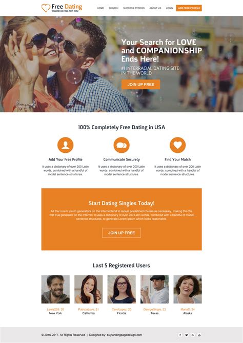 Create Dating Website