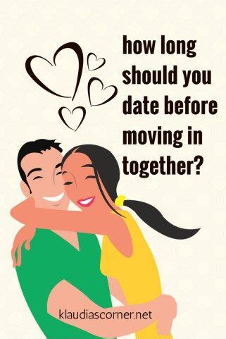 Dating Before Moving In Together Timing