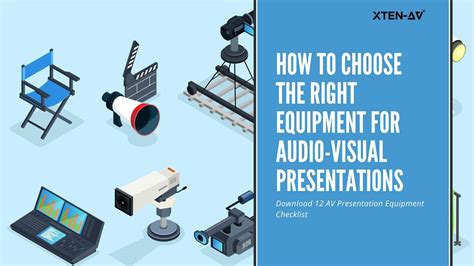 How To Choose The Right Equipment For Audio Visual Presentation How To Choose The Right Equipment For Audio Visual Presentation