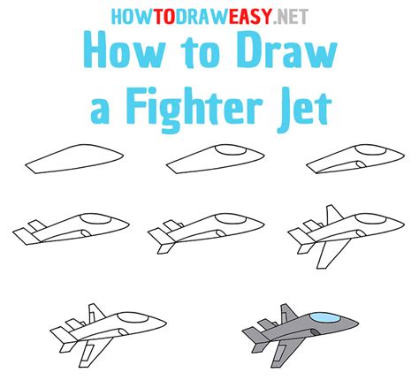 How To Draw A Fighter Jet Really Easy Drawing Tutorial Plane How To Draw A Fighter Jet Really Easy Drawing Tutorial Plane