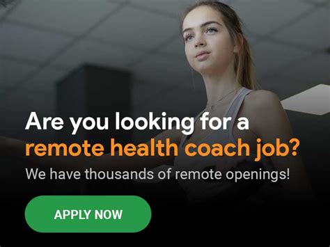 How To Find The Best Remote Health Coach Jobs In 2021 Insights On Top