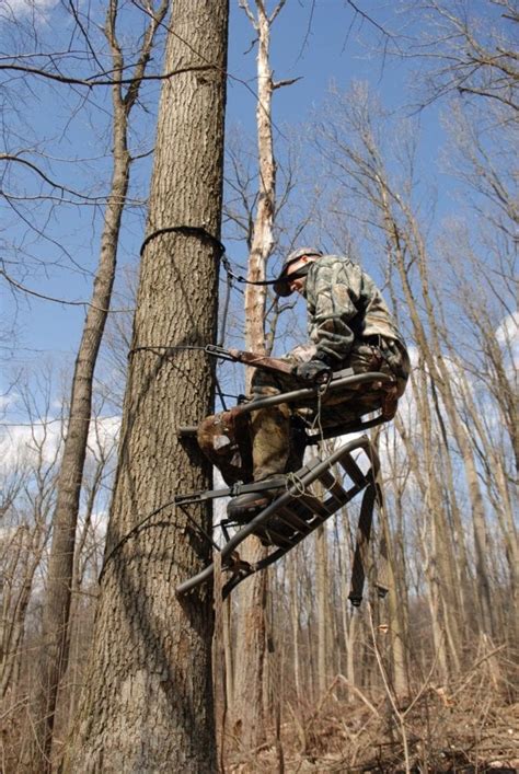How To Properly Use A Climbing Treestand Bowhunting Com How To Properly Use A Climbing Treestand Bowhunting Com