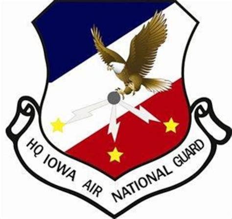 Hq Iowa Air National Guard Crest Hq Iowa Air National Guard Crest