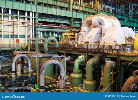 Inside Of A Power Plant