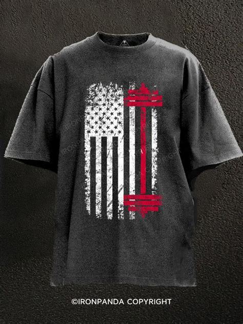 Ironpandafit Gym American Flag Washed Gym Shirt For Sale Ironpandafit Gym American Flag Washed Gym Shirt For Sale