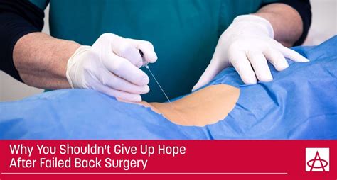 Is There Hope After A Failed Back Surgery Health Blog Is There Hope After A Failed Back Surgery Health Blog