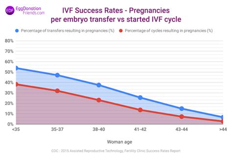 Ivf Success Rates By Age Country Ivf Statistics