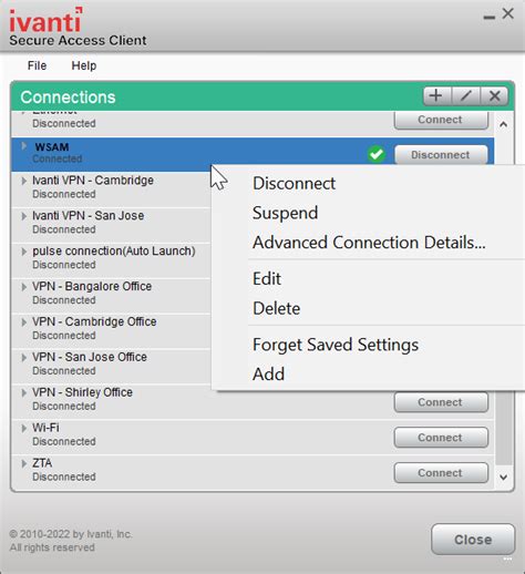 Jhu Ivanti Secure Access Excel Web