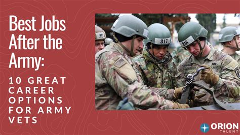 Jobs After The Army