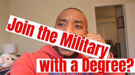 Joining Army With Bachelor's Degree