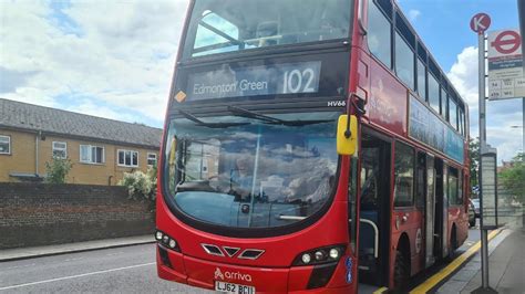 Journey On The London Bus Route 102 Hv66 Lj62bcu Gemini 2 B5lh Journey On The London Bus Route 102 Hv66 Lj62bcu Gemini 2 B5lh