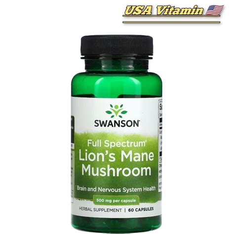 Jual Swanson Full Spectrum Lions Mane Mushroom 500 Mg 60 Capsules Jual Swanson Full Spectrum Lions Mane Mushroom 500 Mg 60 Capsules