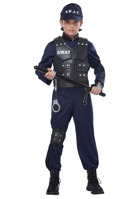 Junior Swat Costume For A Child Boy S Costumes Junior Swat Costume For A Child Boy S Costumes