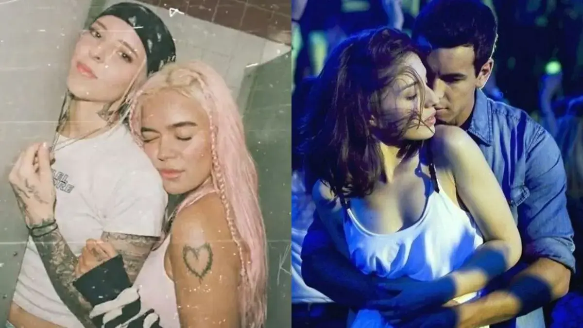 Karol G Y Young Miko Recrean Escena De Tres Metros Sobre El Cielo En