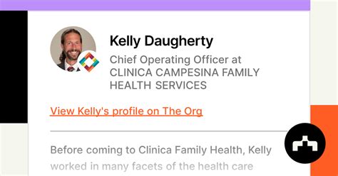 Kelly Daugherty Chief Operating Officer At Clinica Campesina Family Kelly Daugherty Chief Operating Officer At Clinica Campesina Family