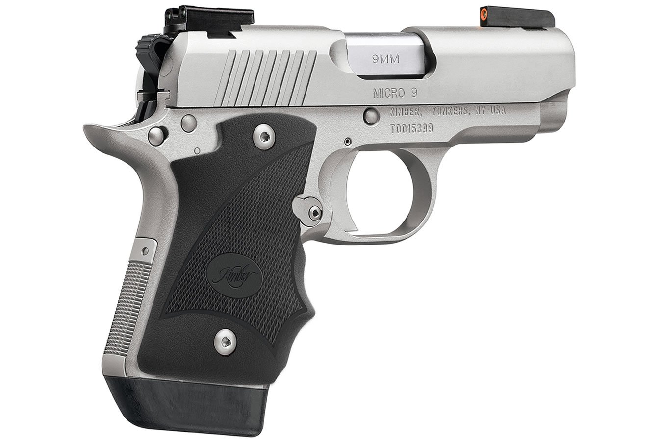 Kimber Micro 9 Stainless Dn 9Mm Carry Conceal Pistol With Truglo Tfx Kimber Micro 9 Stainless Dn 9Mm Carry Conceal Pistol With Truglo Tfx