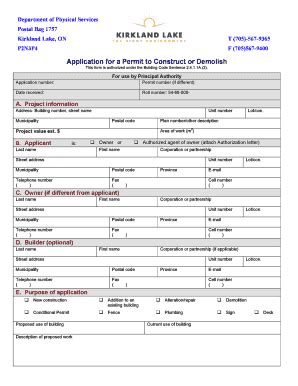 Kirkland Permit Requirements