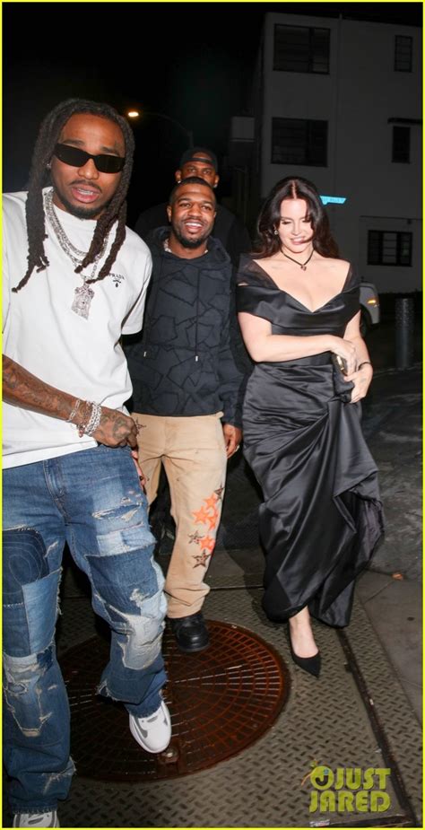 Lana Del Rey Quavo Spotted Arriving At Pre Grammys Party Together Lana Del Rey Quavo Spotted Arriving At Pre Grammys Party Together